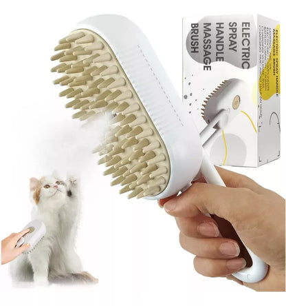 Cepillo A Vapor Quita Pelos Para Mascotas 🐱🐶 CuddleBrush®️